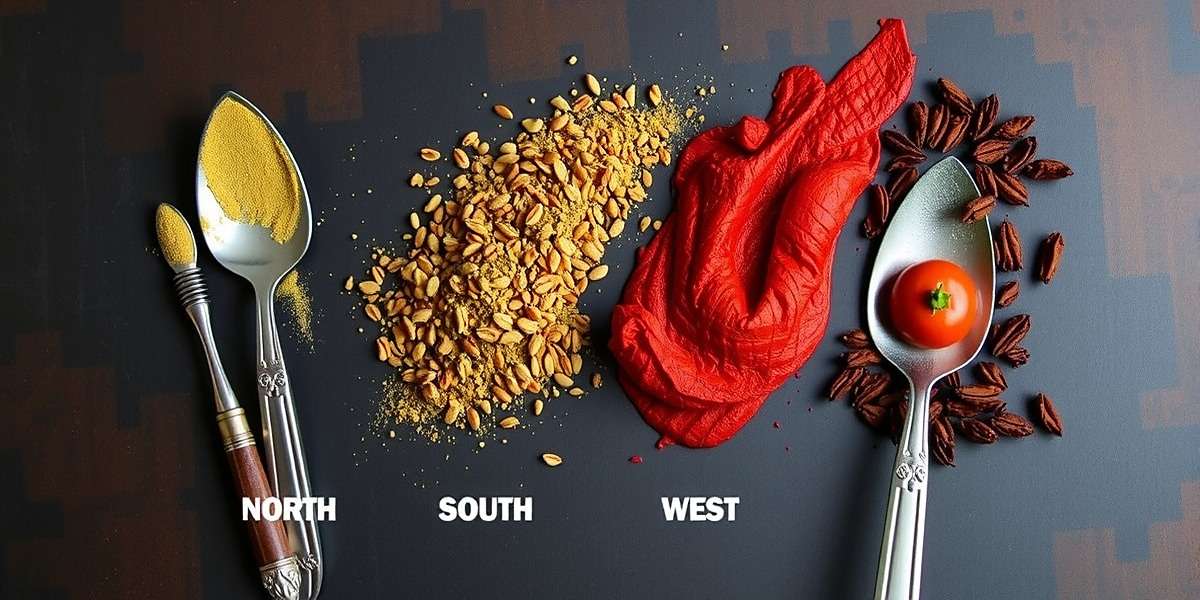 Garam Masala Gladiators Regional Characters Garam Masala Gladiators regional variations showing different spice warriors from North, South, East and West India